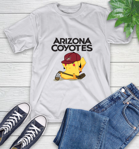 NHL Pikachu Hockey Sports Arizona Coyotes T-Shirt 12