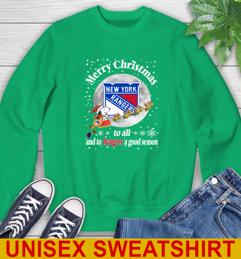 New York Rangers Merry Christmas To All And To Rangers A Good Season NHL Hockey Sports Sweatshirt 8
