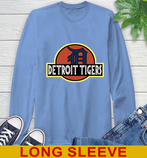 MLB Detroit Tigers Jurassic Park Dinosaur Movie Baseball Sports 68