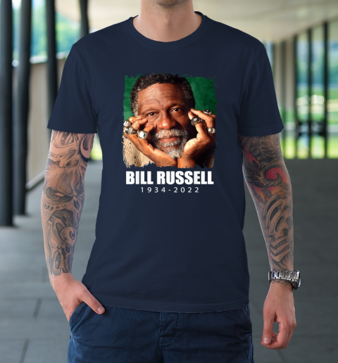 Bill Russell 1934  2022 RIP T-Shirt 2