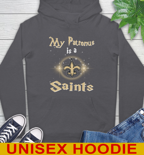 NFL Football Harry Potter My Patronus Is A New Orleans Saints Hoodie 7