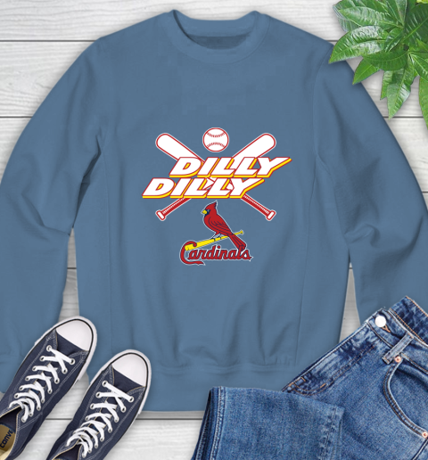 MLB St.Louis Cardinals Dilly Dilly Baseball Sports Sweatshirt 7