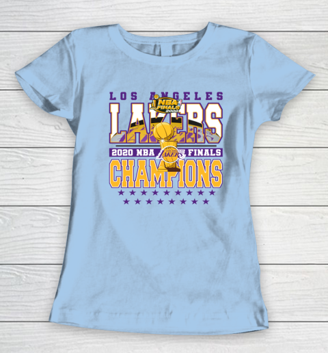 LA Lakers 2020 NBA Finals Champions Women's T-Shirt 4