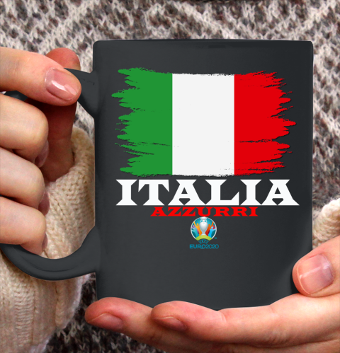 Italia Azzurri Euro 2020 Italy Flag Ceramic Mug 11oz