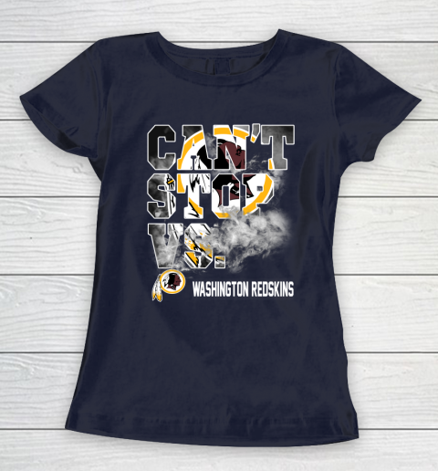 NFL Washington Redskins Can't Stop Vs Women's T-Shirt 2