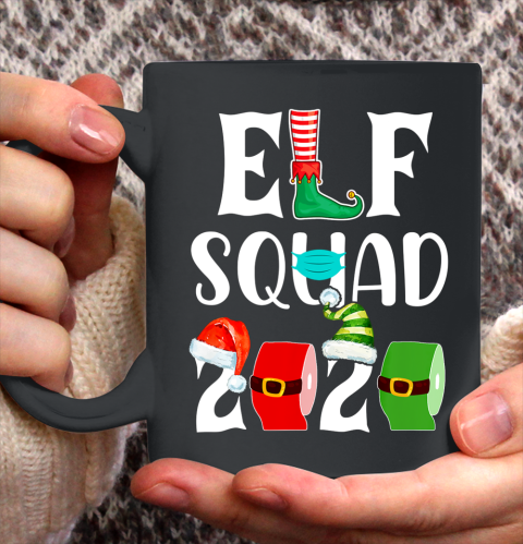Elf Squad Quarantine Christmas 2020 Family Matching Xmas Ceramic Mug 11oz
