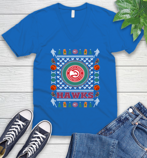 Atlanta Hawks Merry Christmas NBA Basketball Loyal Fan Ugly Shirt 52