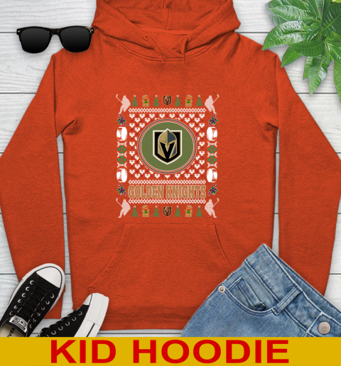 Vegas Golden Knights Merry Christmas NHL Hockey Loyal Fan Youth Hoodie 4