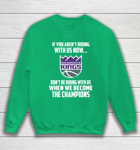 NBA Sacramento Kings Basketball We Become The Champions Sweatshirt 5