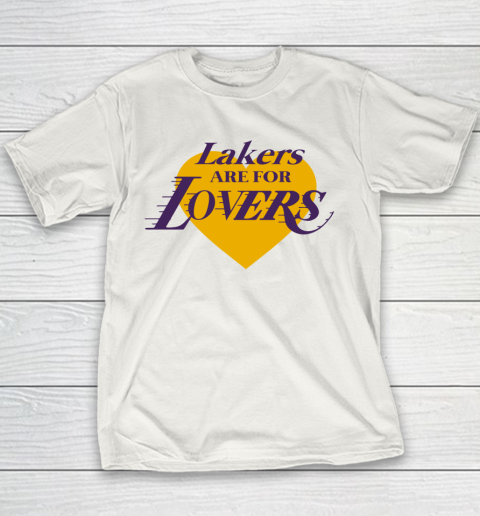 Love Lakers Shirt Laker Are For Lovers Youth T-Shirt