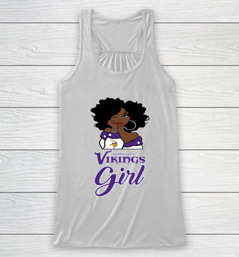 Minnesota Vikings Girl NFL Racerback Tank 2
