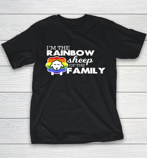 I Am Rainbow Sheep Of My Family shirt LGBT Gay Lesbian Youth T-Shirt