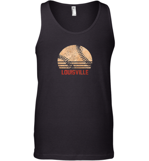Vintage Baseball Louisville Shirt Cool Softball Gift Tank Top