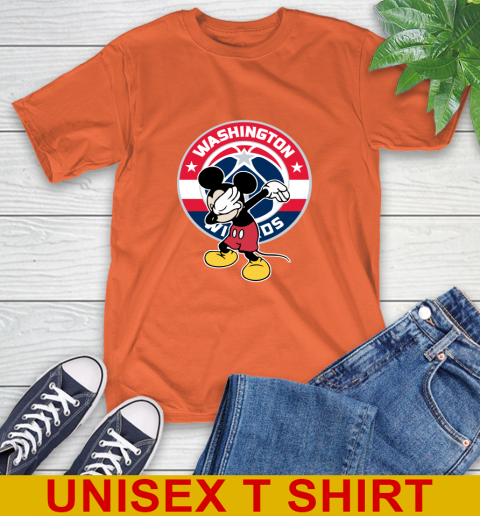 Washington Wizards NBA Basketball Dabbing Mickey Disney Sports T-Shirt 5