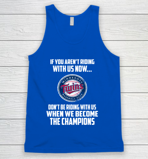 MLB Minnesota Twins Baseball We Become The Champions Tank Top 4