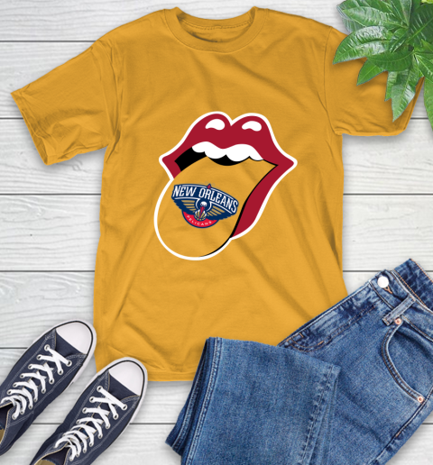 New Orleans Pelicans NBA Basketball Lips I Root For My Team Adoring Fan 3