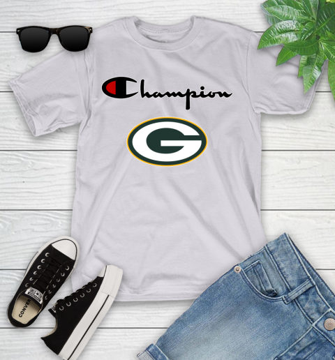 NFL Football Green Bay Packers Champion Shirt Youth T-Shirt 2