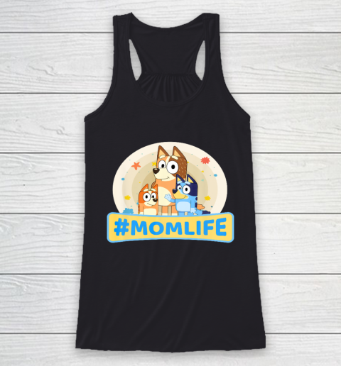 Bluey Mom Family For Life Racerback Tank
