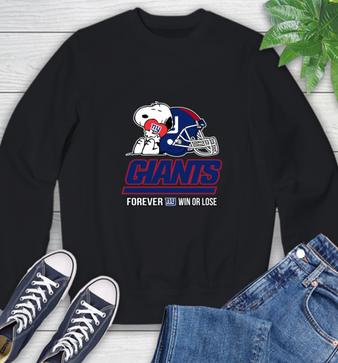 NFL The Peanuts Movie Snoopy Forever Win Or Lose Football New York Giants 26