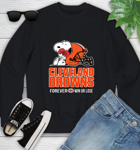 NFL The Peanuts Movie Snoopy Forever Win Or Lose Football Cleveland Browns 116