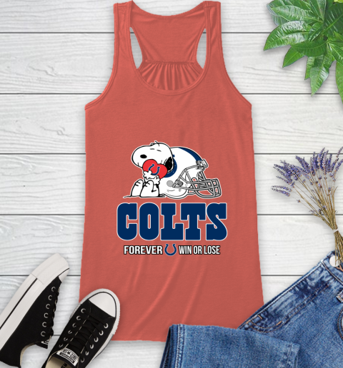 NFL The Peanuts Movie Snoopy Forever Win Or Lose Football Indianapolis Colts 40