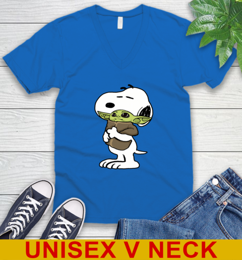 Snoopy Hugging Baby Yoda Shirt 54