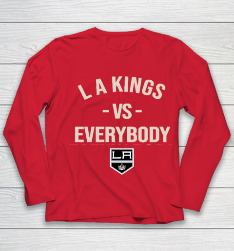 Los Angeles Kings Vs Everybody Youth Long Sleeve 8