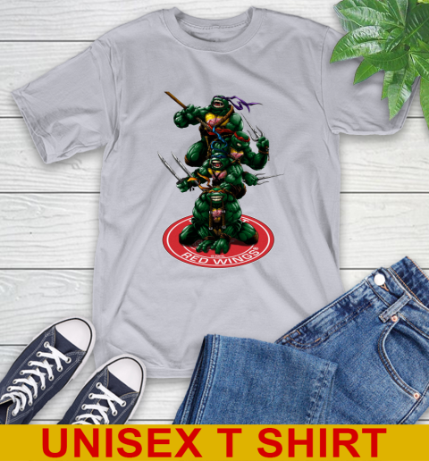 NHL Hockey Detroit Red Wings Teenage Mutant Ninja Turtles Shirt T-Shirt 6