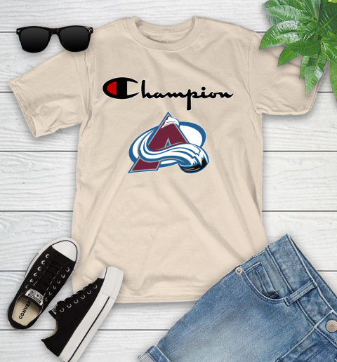 NHL Hockey Colorado Avalanche Champion Shirt Youth T-Shirt 9