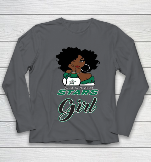 Dallas Stars Girl NHL Youth Long Sleeve 8