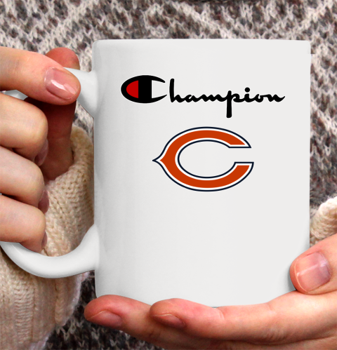 NFL Football Chicago Bears Champion Shirt Ceramic Mug 15oz