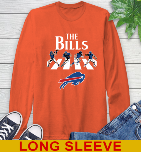 NFL Football Buffalo Bills The Beatles Rock Band Shirt Long Sleeve T-Shirt 4