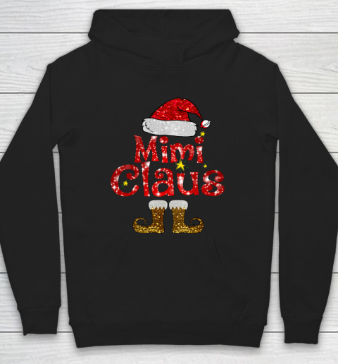 Funny Santa Mimi Claus Merry Christmas Hoodie