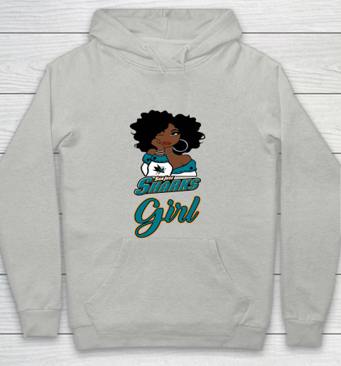 San Jose Sharks Girl NHL Youth Hoodie 2