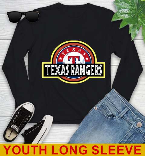 MLB Texas Rangers Jurassic Park Dinosaur Movie Baseball Sports 123