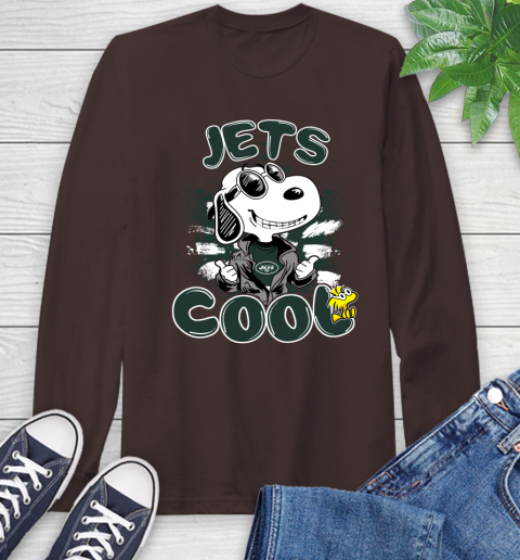 NFL Football New York Jets Cool Snoopy Shirt Long Sleeve T-Shirt 8