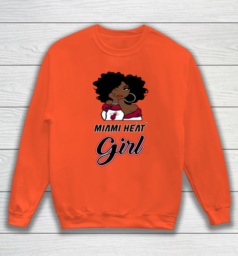 Miami Heat Girl NBA Sweatshirt 4