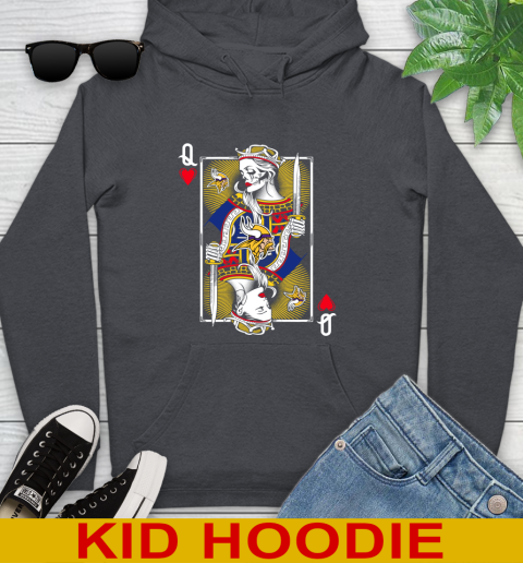 NFL Football Minnesota Vikings The Queen Of Hearts Card Shirt Youth Hoodie 9