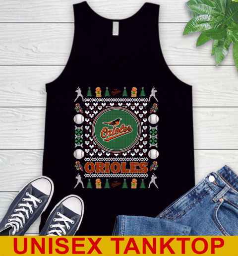 Baltimore Orioles Merry Christmas MLB Baseball Loyal Fan Tank Top