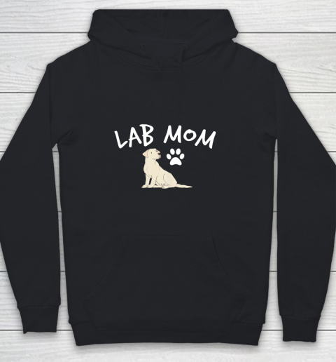 Dog Mom Shirt Labrador Retriever Lab Mom Dog Puppy Pet Lover Gift Youth Hoodie