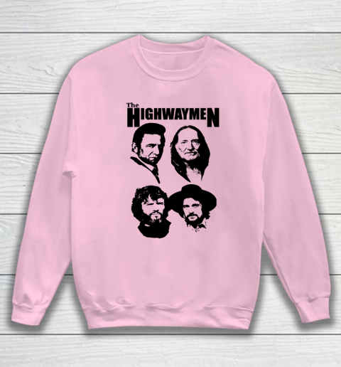 Willie Nelson Johnny Cash Outlaw Country Super Group The Highwaymen Sweatshirt 5