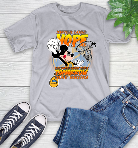 Denver Nuggets NBA Basketball Mickey Disney Never Lose Hope T-Shirt 6