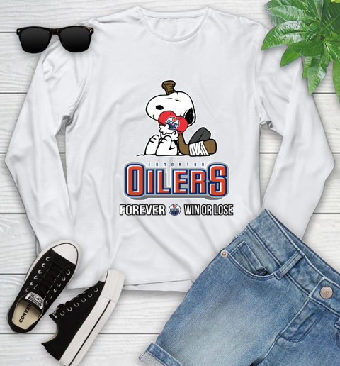 NHL The Peanuts Movie Snoopy Forever Win Or Lose Hockey Edmonton Oilers 125