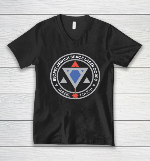 Jewish Space Laser V-Neck T-Shirt