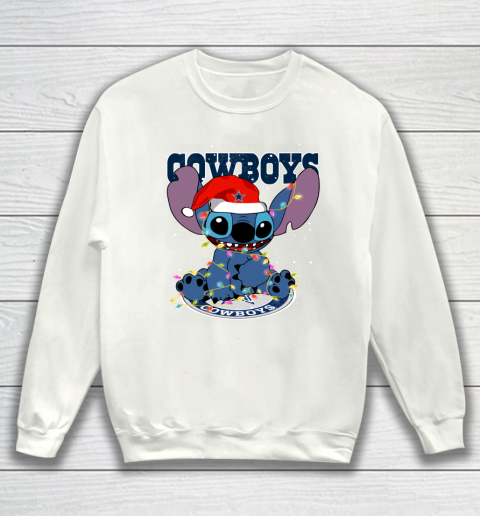 Dallas Cowboys NFL Football noel stitch Christmas Sweatshirt