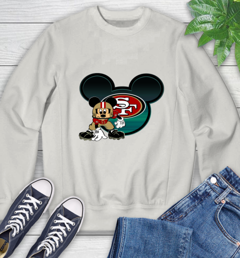 NFL San Francisco 49ers Mickey Mouse Disney Football T Shirt Sweatshirt 12