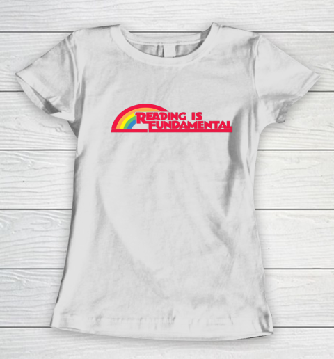 Reading Rainbow t shirt Reading is Fundamental Gay Rainbow Women's T-Shirt