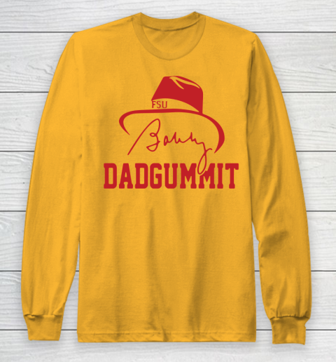 Bobby Bowden Shirt Dadgummit Signature Long Sleeve T-Shirt - Image 3