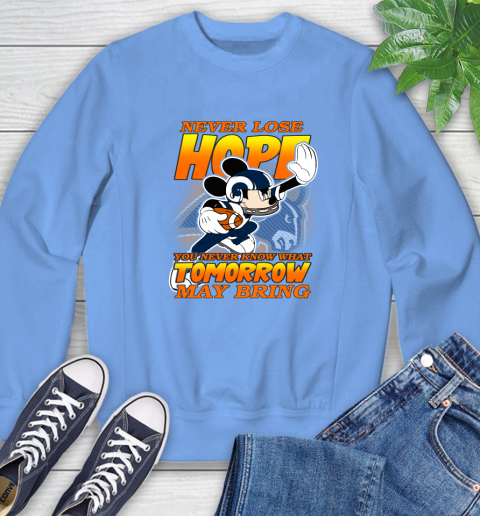 Los Angeles Rams NFL Football Mickey Disney Never Lose Hope Sweatshirt 11