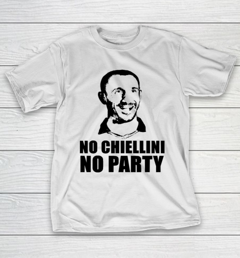 No Chiellini, No Party Italia Champion Euro Player T-Shirt